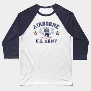 18th Airborne - US Army Baseball T-Shirt